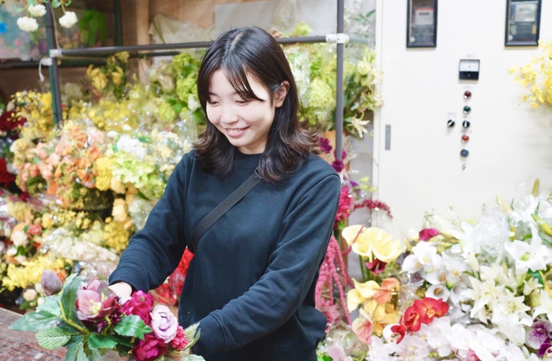 装飾課の仕事の写真